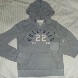 Girls Medium Hollister Hoodie Grey